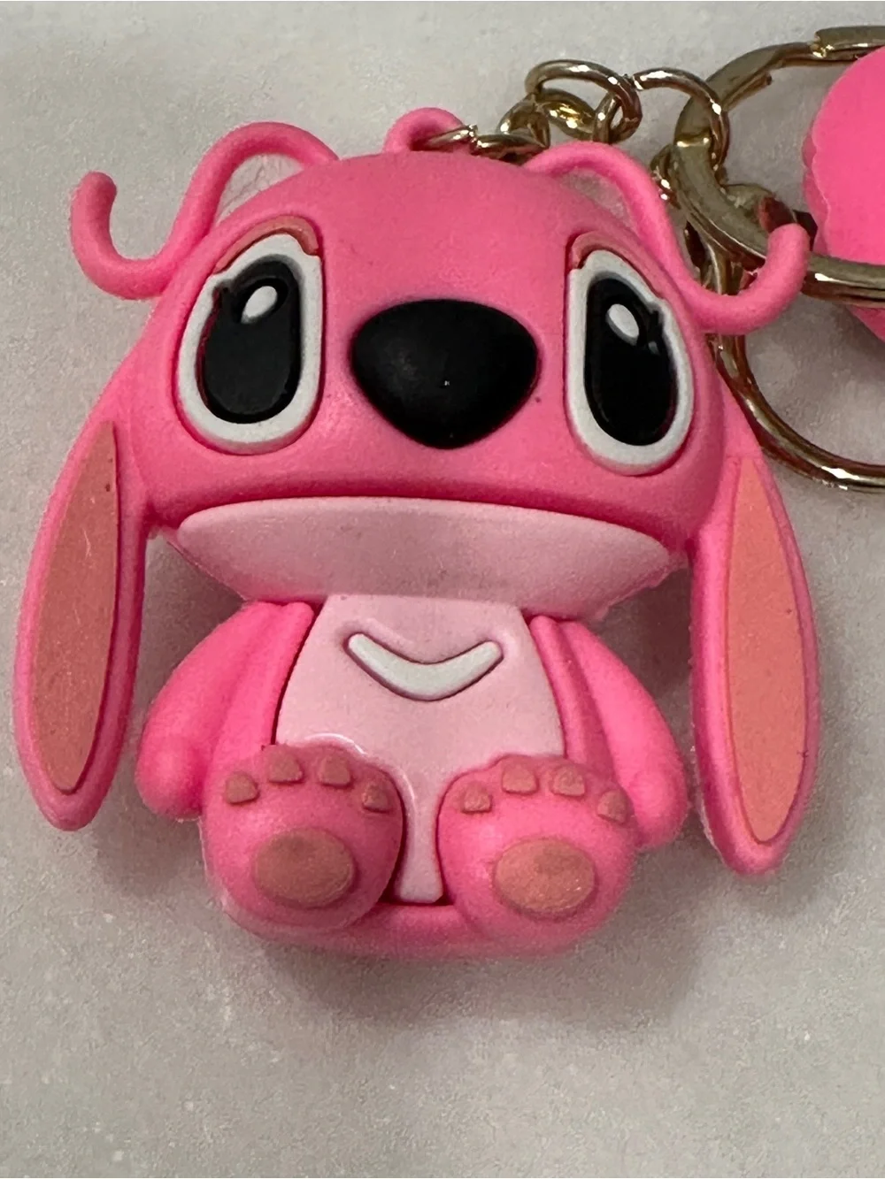 Stitch Kids Keychain Strap - Pink and Blue Cute Character Set pick your style